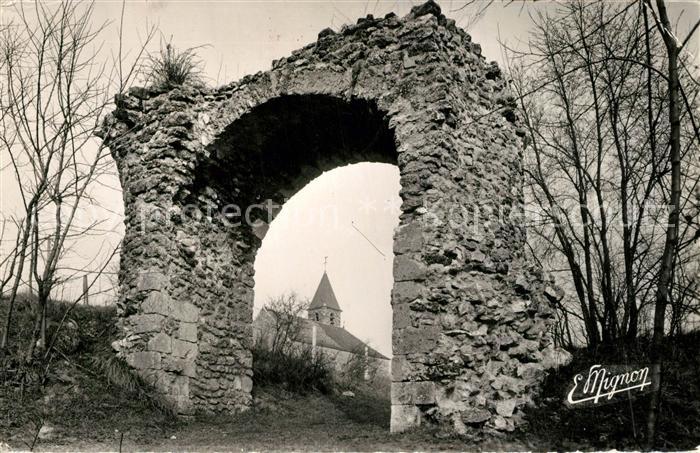 Boissy-sous-Saint-Yon Porte Bordeaux Ruines Eglise Saint Thomas Becket
