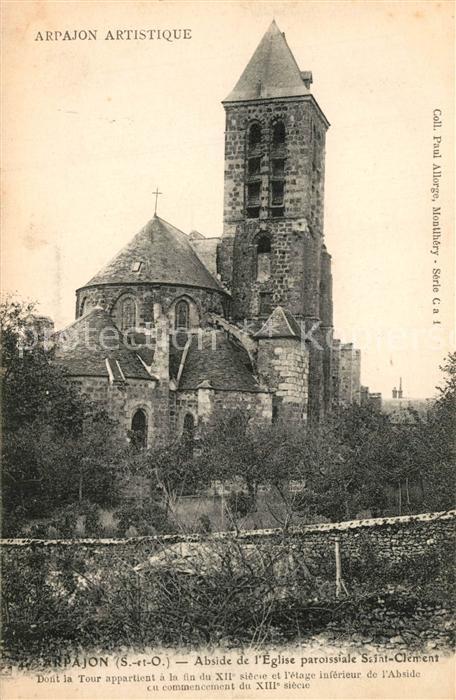 Arpajon Essonne Eglise paroissiale Saint Clément