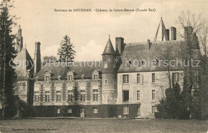 Dourdan Chateau de Sainte Mesme