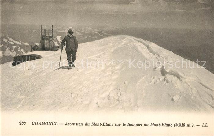 Chamonix Ascension du Mont Blanc sur le Sommet d