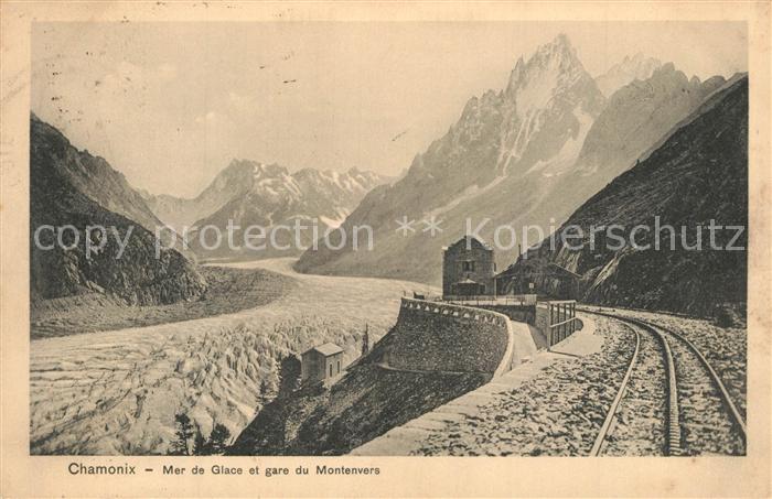 Chamonix Mer de Glace et Gare du Montenvers Alpe