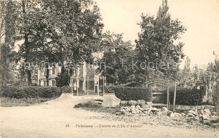 Palaiseau Entrée de l'Ile d Amour