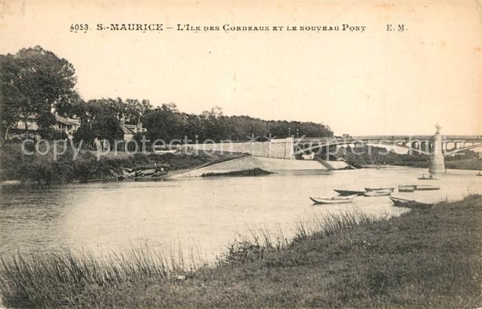 Saint-Maurice Creteil Ile des Corbeaux nouveau pont