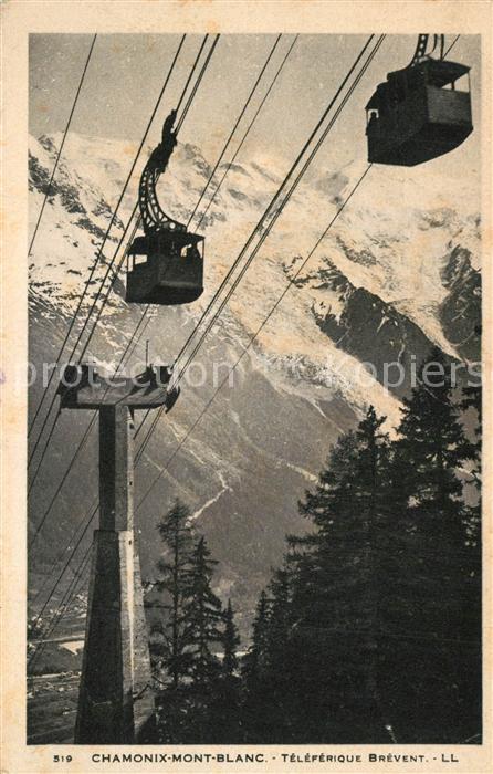 Chamonix Téléférique Brévent Alpes Francaises