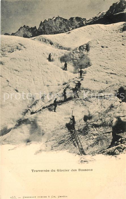 Chamonix Traversée du Glacier des Bossons