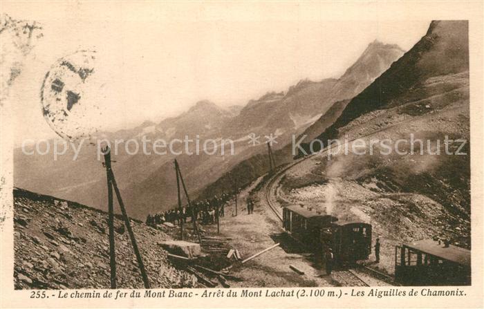 Chamonix Chemin de fer du Mont Blanc Mont Lachat