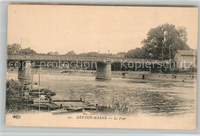 Bry-sur-Marne Bords de la Marne Pont