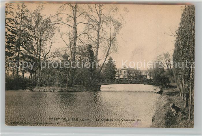 L Isle-Adam 95 Val-d Oise Foret Chateau des Vanneaux