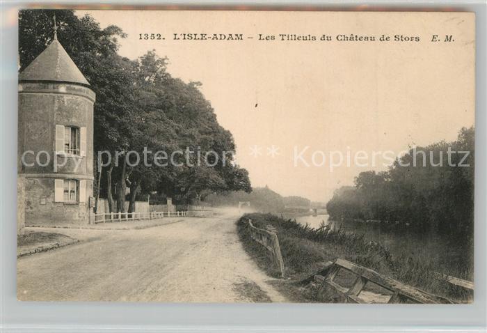 L Isle-Adam 95 Val-d Oise Les Tilleuls du Chateau de Stors