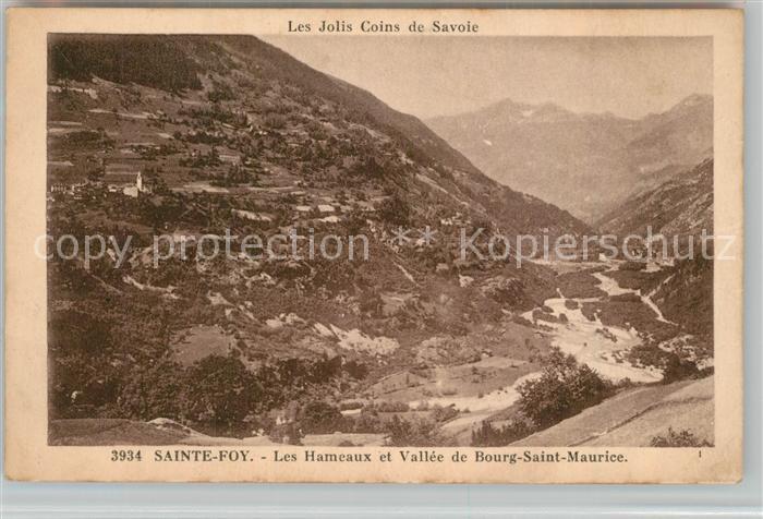 Sainte-Foy-Tarentaise Les Hameaux et Vallee de Bourg Saint Maurice Alpes