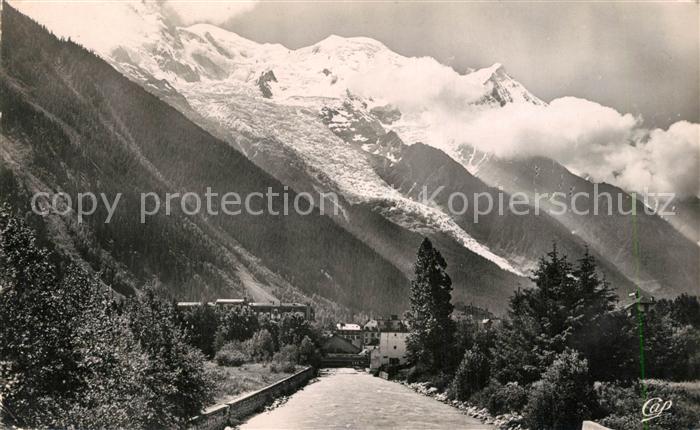 Chamonix Panorama Mont Blanc Alpes Francaises