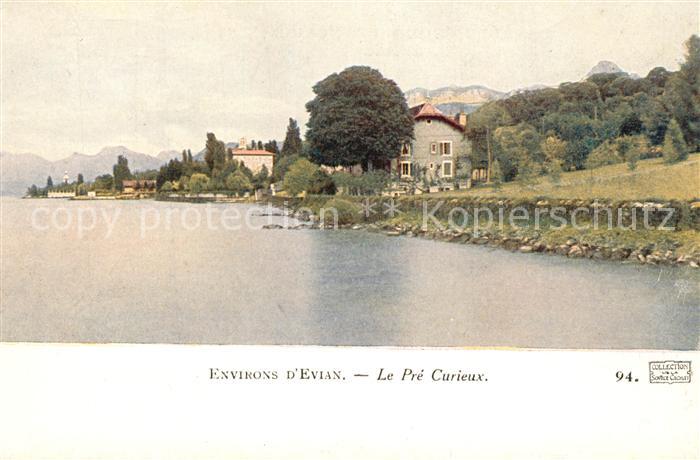 Evian-les-Bains Haute Savoie Lac Leman Pre Curieux