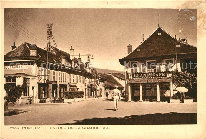 Rumilly Haute-Savoie Entrée de la Grande Rue Collection La Savoie