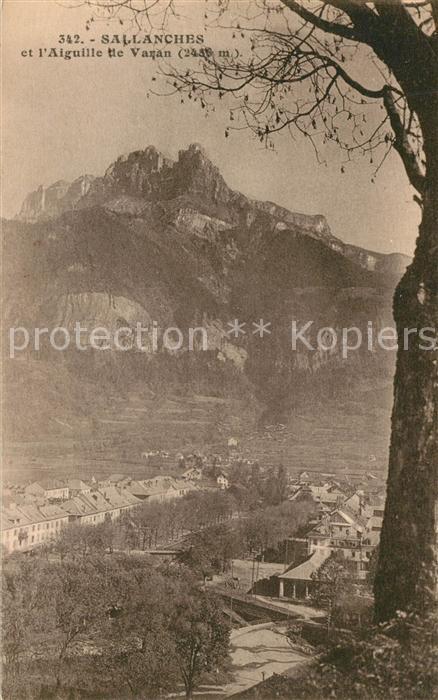 Sallanches Panorama Aiguille de Varan Alpes