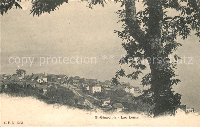 Saint-Gingolph Haute Savoie Panorama Lac Leman Genfersee