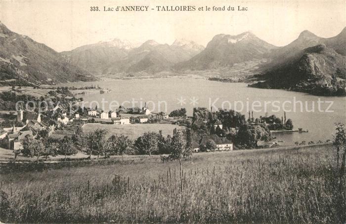 Talloires Panorama Lac d Annecy Alpes
