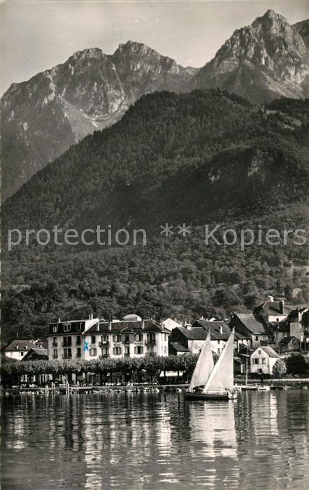 Saint-Gingolph Haute Savoie Les Hotels Lac Leman Mont Grammont Alpes Francaises