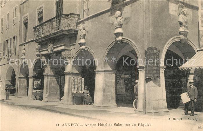Annecy Haute-Savoie Ancien Hotel de Sales