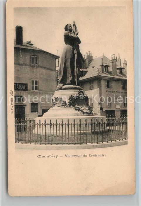 Chambery Savoie Monument du Centenaire