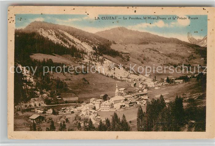 La Clusaz Panorama Montagnes