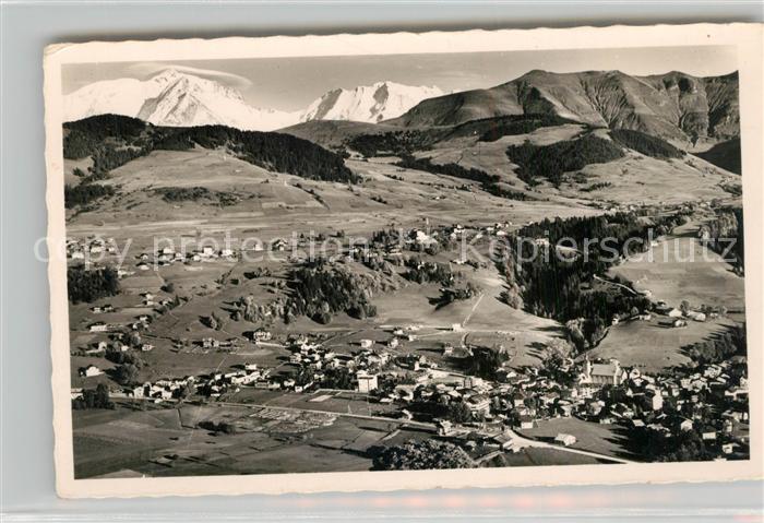 Megeve Panorama Mont Blanc et Mont Joly Alpes