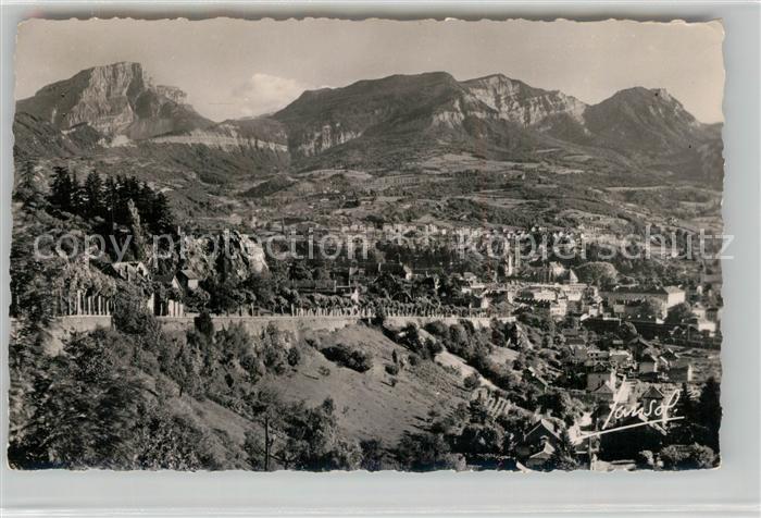 Chambery Savoie Vue Generale et le Granier Alpes Francaises