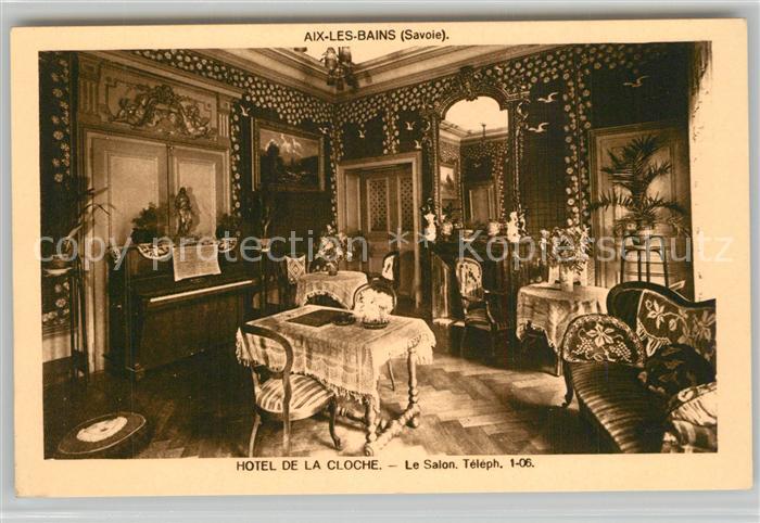 Aix-les-Bains Hotel de la Cloche Salon