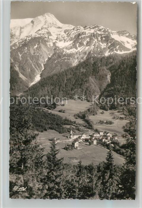 Les Houches Panorama Aiguille du Gouter Alpes Franc