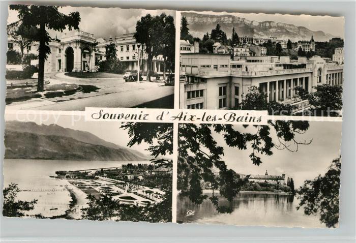 Aix-les-Bains Casino Grand Cercle Panorama Plage Lac