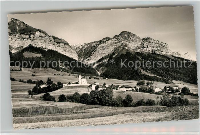 Montmin Panorama La Grande Roche et l'Arclozan