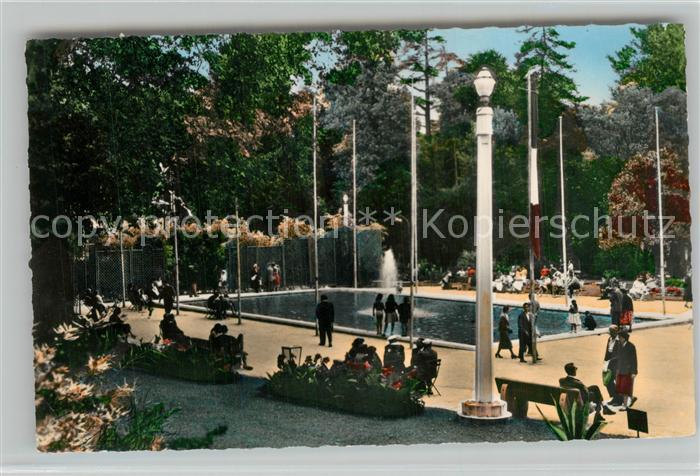 Aix-les-Bains Parc et le bassin