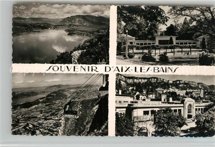 Aix-les-Bains Bout du Lac Parc Téléférique Etablissement Thermal