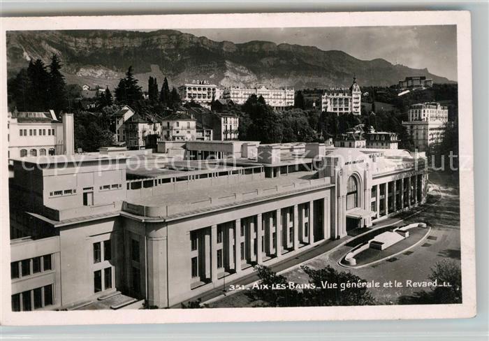 Aix-les-Bains Vue Generale et le Revard