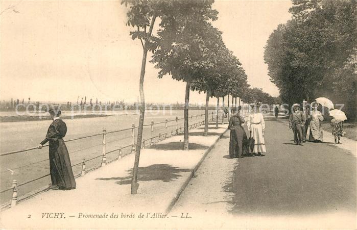 Vichy Allier Promenade des bords de l'Allier