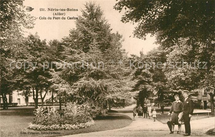 Neris-les-Bains Coin du Parc du Casino