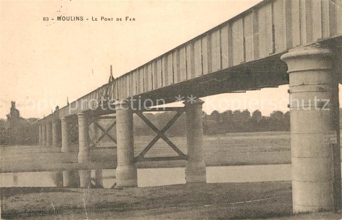 Moulins Allier Pont de Fer