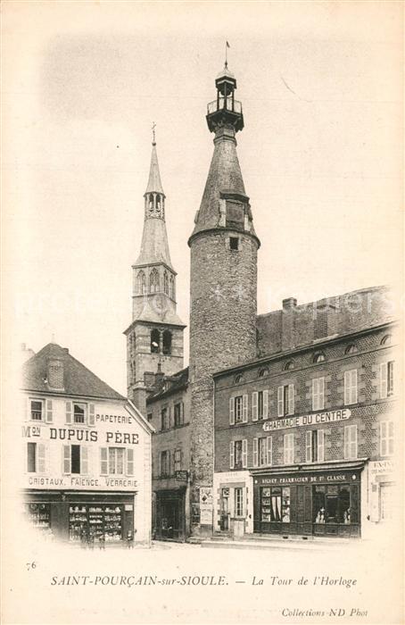 Saint-Pourcain-sur-Sioule Tour de l_Horloge