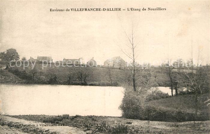Villefranche d Allier Etang de Nouzilliers