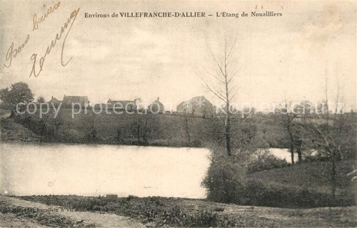 Villefranche d Allier Etang de Nouzilliers