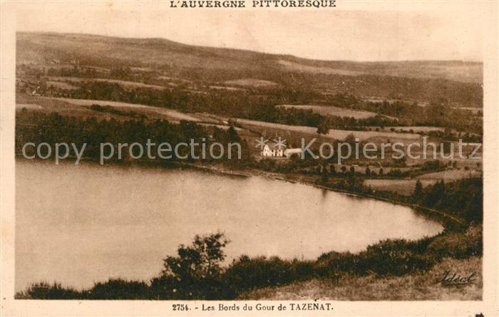 Manzat Les Bords du Gour de Tazenat