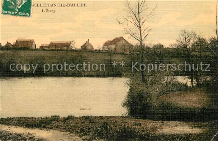 Villefranche d Allier Etang