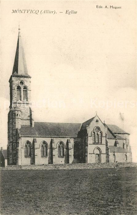 Montvicq Eglise Kirche