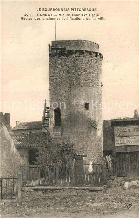 Gannat Vieille Tour XVe siècle