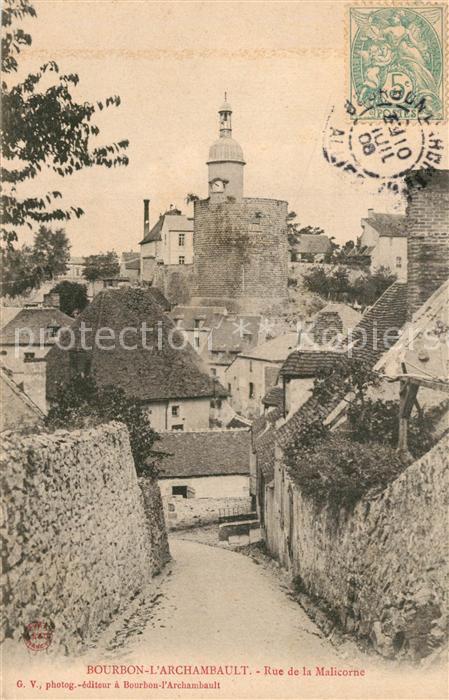 Bourbon-l Archambault Rue de la Malicorne