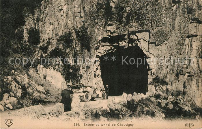 Chouvigny Entrée du tunnel