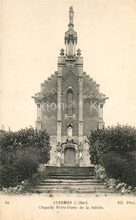 Avermes Chapelle Notre Dame de la Salette