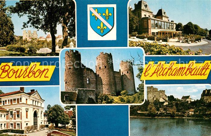 Bourbon-l Archambault Casino Chateau Etablissement Thermal Lac