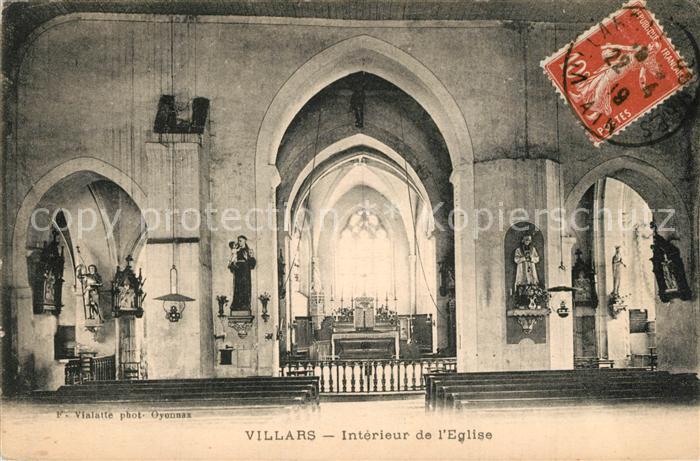 Villars-les-Dombes Intérieur de l'Eglise