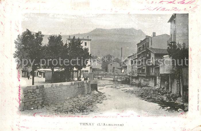 Tenay Vue d_ensemble avec l'Albarine