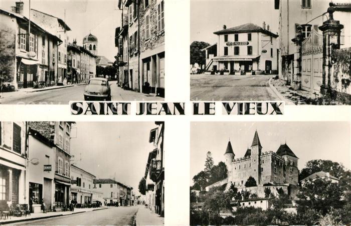 Saint-Jean-le-Vieux Ain Vues d_ensemble chateau